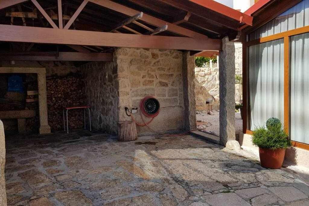 Casa Cuadrantecasa De Piedra En Playa De Carnota Villa Pedrafigueira Exteriör bild